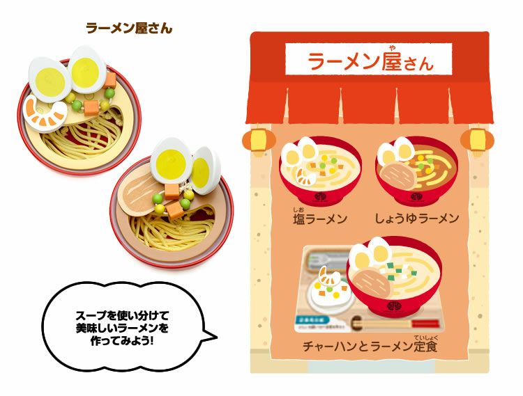 はじめてのおままごと めん料理セット | ウッディプッディ